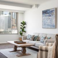 Darling Harbour Apartment with Parking, Views Pool