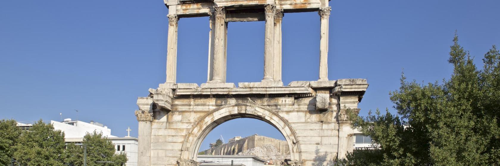 Poort van Hadrianus, Athene
