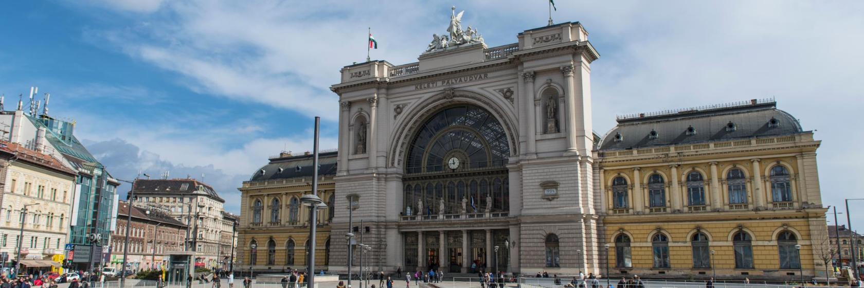 Keleti Pályaudvar Metro Station, Boedapest