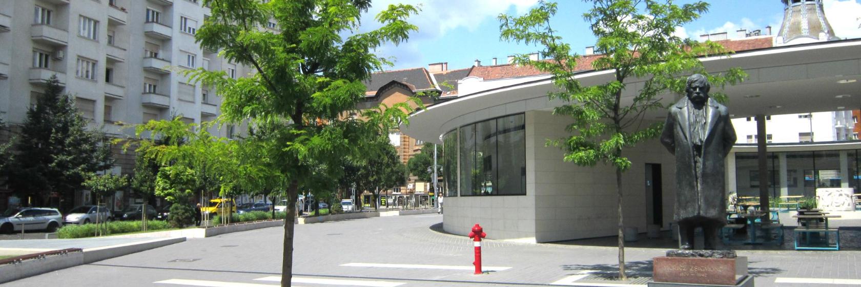 metrostation Móricz Zsigmond körtér, Boedapest