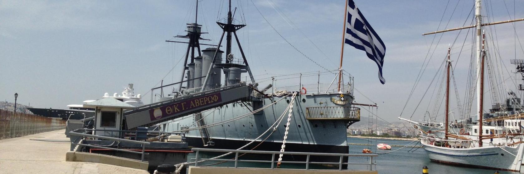 Slagschip Averof, Athene