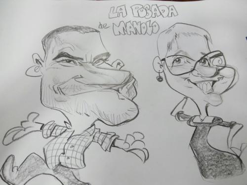 Manuel Sánchez y Almudena Pallás