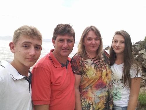 Gabriel, Gilberto, Rosane, Gabriela