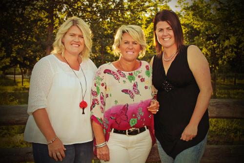 Emily , Ellen and Katie