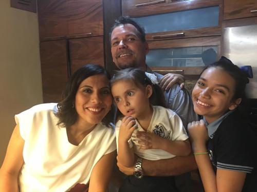 Derek Sonsie and family