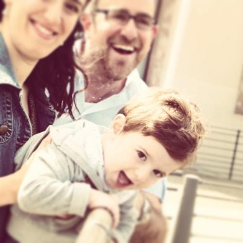 Gabriel avec maman et papa :)