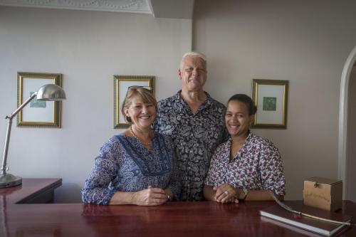 Mike, Sally and Natalie