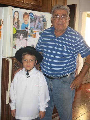Francisco Gregório,e meu Neto Pedro